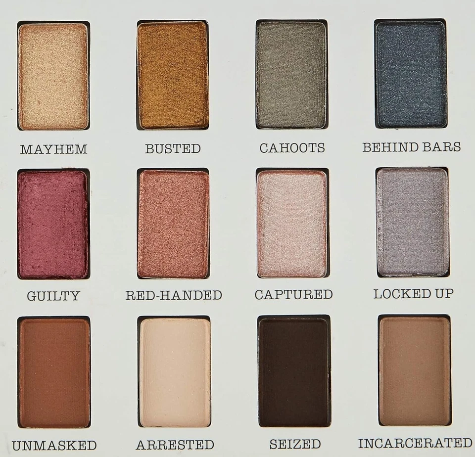 New The Balm Cosmetics Foiled Again Eyeshadows Palette (12) Full Size - Image 4 of 4