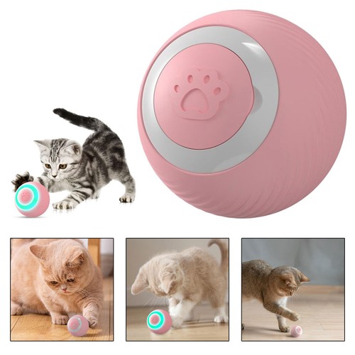 Electric Automatic Rolling Ball Interactive Kitten Training Toy Smart Cat Toys - Picture 7 of 9