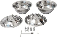 1992-2007 Ford E350 E450 16" Dual Wheel Simulators Dually Rim Skins Covers