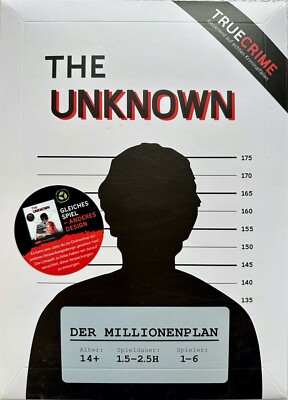 The Unknown Fall 1 Der Millionenplan Kennerspiel Krimispiel Gesellschaftsspiel