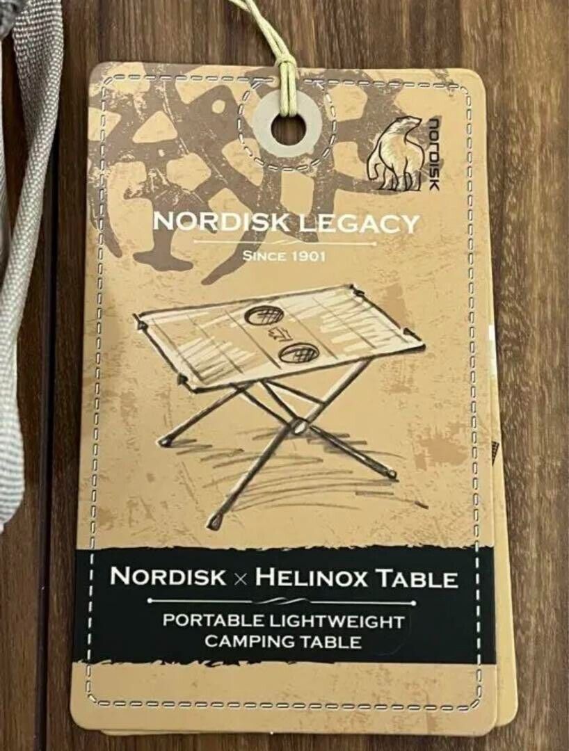 NORDISK outdoor table Nordisk × Helinox collaboration from NORDISK outdoor table Nordisk × Helinox collaboration from