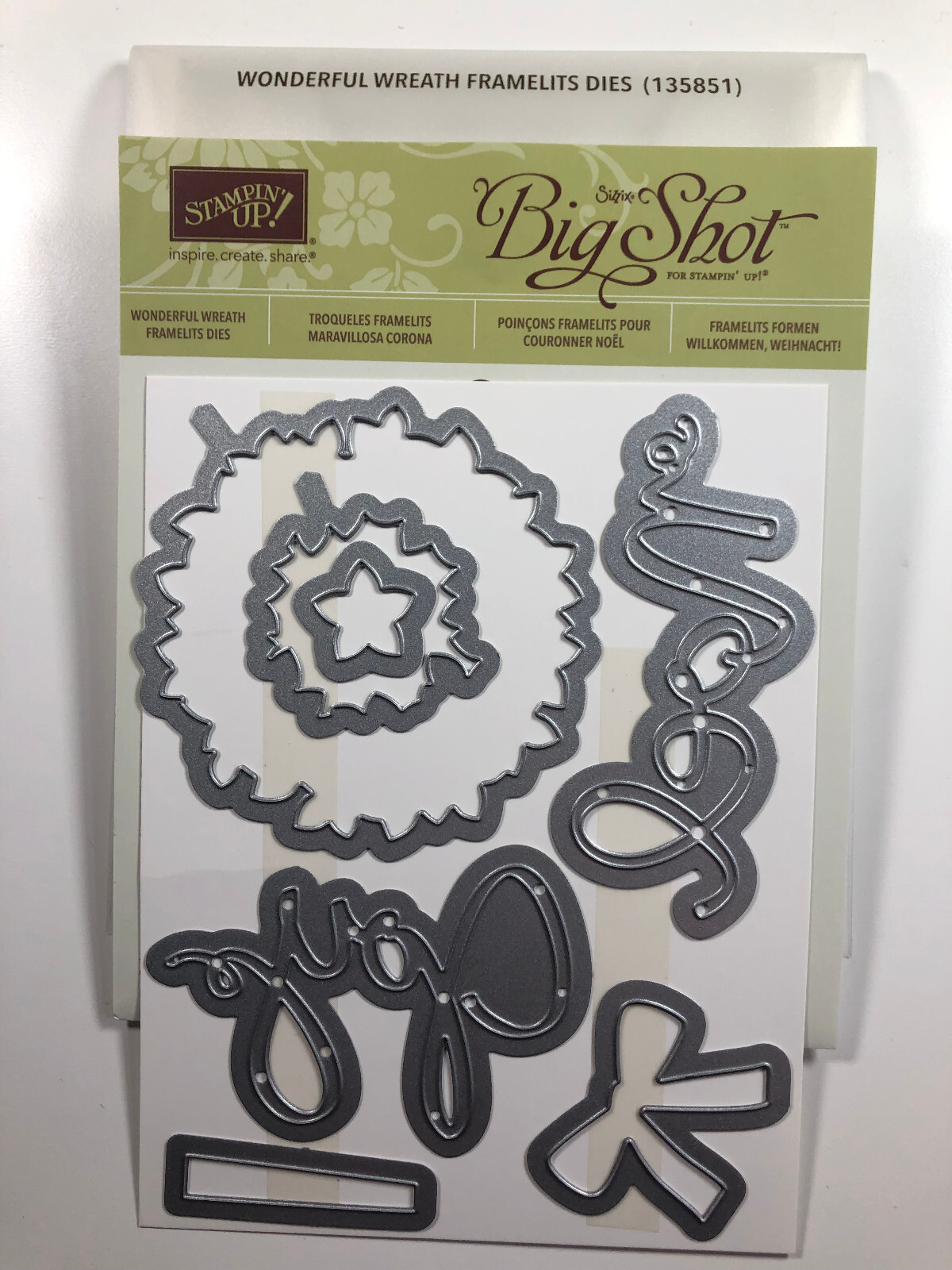 Stampin' Up! 素晴らしいリースホリデーフラメリット - 新品