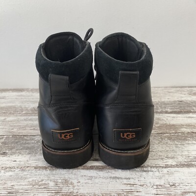 UGG Seton TL Casual Leather Winter Lace Up Boots Men display picture 1