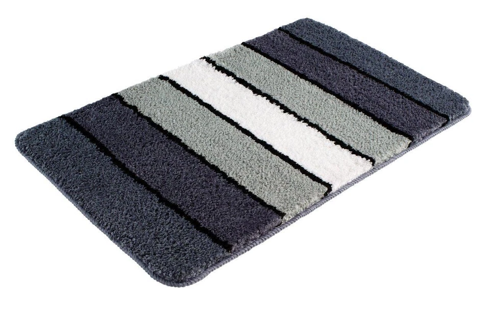 Mikrofaser Badezimmerteppich 60x100cm • Badematte • Badvorleger • Badeteppich WC - Bild 2 von 4