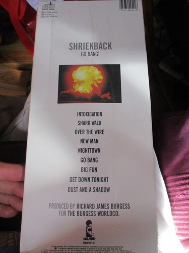 Sealed 1988 SHRIEKBACK Go Bang! US Longbox CD Island 90949 Mint/N.Mint - Picture 2 of 3
