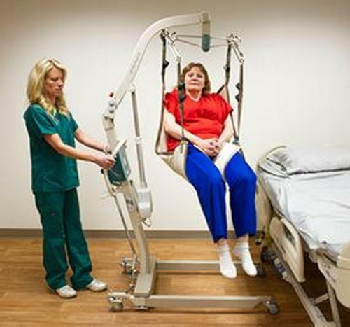 TWO 2X - EZ WAY SMART ELECTRIC BATTERY 500LB PATIENT LIFT SLING CHARGER SCALE - Picture 2 of 18