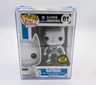 Funko Pop Batman #01 Silver LE 108 Hot Topic Employee Exclusive - Mega Grail