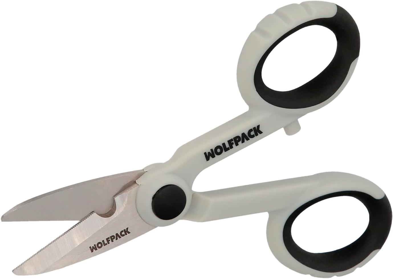 OFFERTA Forbici Elettricista 140mm Acciaio INOX | Manico TPR