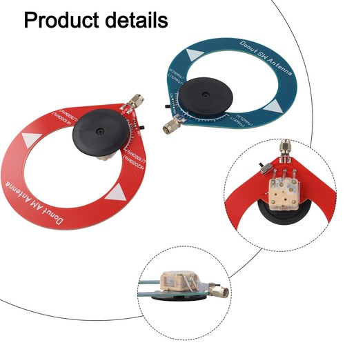 F??r HFDY Malahiteam SW/MW-Antenne Schleifenantenne 1/2* Donut-Antenne Hochohmig - Bild 2 von 27