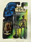 Star Wars EV-9D9 Power of the Force 1997 Green Card w/Holo sticker 1997 Kenner