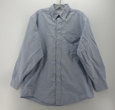 BrooksBrothers makersオックスフォードシャツ 16-32 Brooks Brothers Shirt Men 16 Blue Oxford Cloth OCBD Button Down