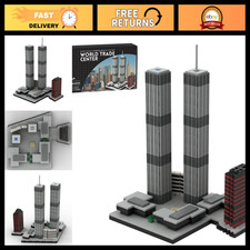 World Trade Center Building Blocks Set - 1:2000 Scale Landmark Model, 982 Pieces