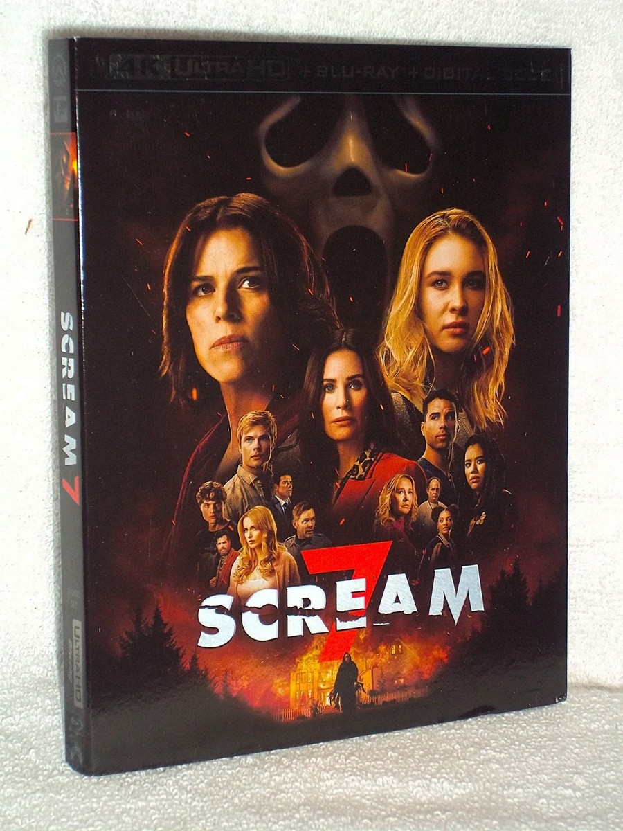 Scream 1 2 3 4 5 6 7 Collection Set (Blu-ray, 2022, 9-Disc) Jenna