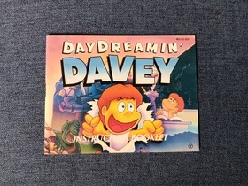 Day Dreamin' Davey (HAL, 1992) NES Game w/ Box & Manual, Tested & Working