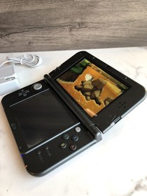 New Nintendo 3DS XL Gray/Black Console Pok&eacute;mon Bundle TESTED - TOP IPS SCREEN
