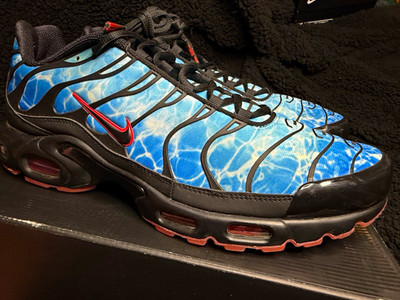 Nike Air Max Plus TN Shark Attack Blue/Black 14M  HQ3824-001