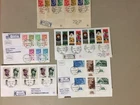 Five Israel registered fdc with 6,7,8 stamps