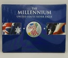2000 The Millennium United States Silver Eagle Colorized Silver Coin #4580