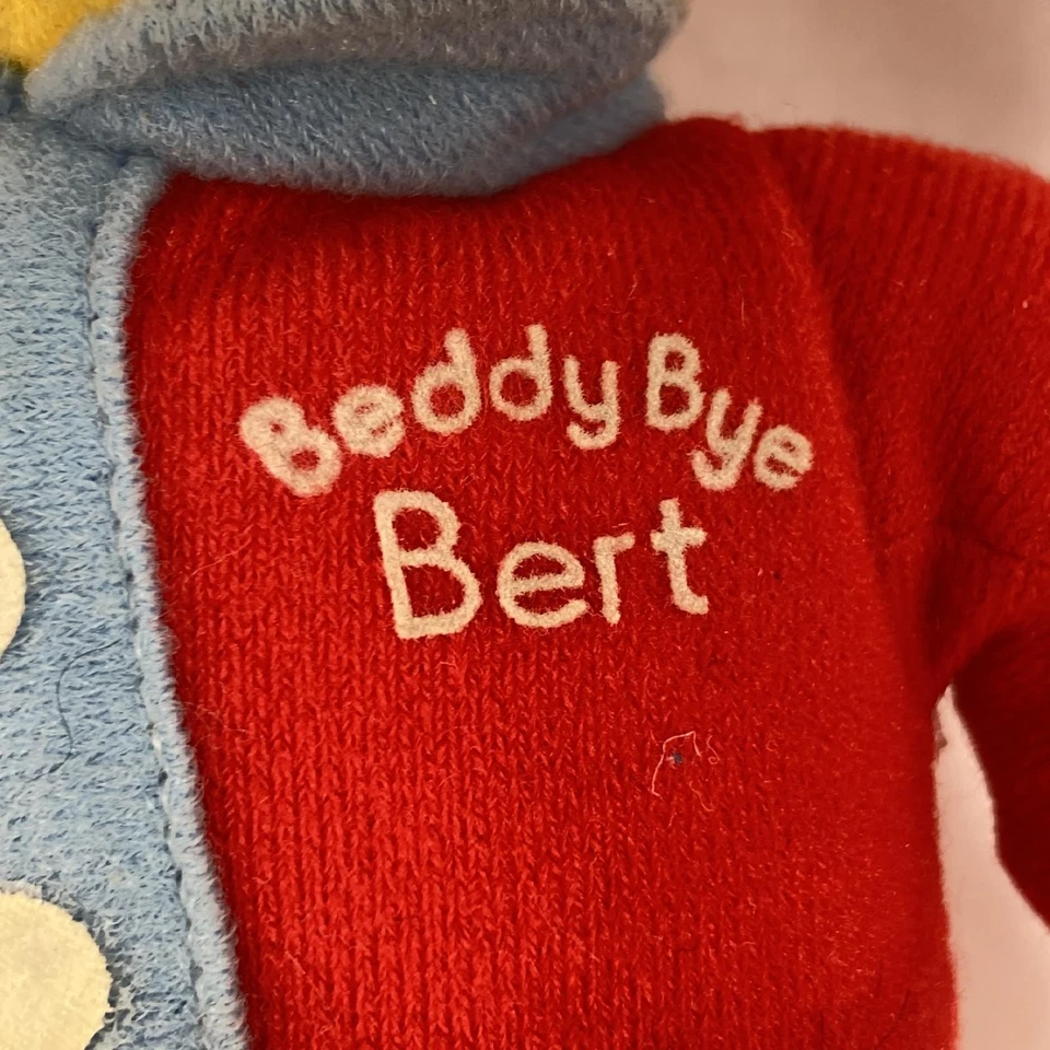 Vintage Knickerbocker Sesame Street Beddy Bye Bert 12" Plush Toy - Image 2 of 4