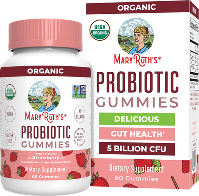 USDA Organic Probiotic Gummies |Probiotics Forwomen & Men Digestive Health & Gut