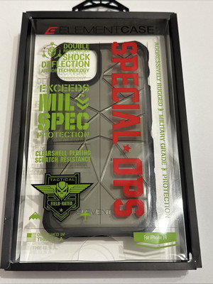 Element Case Special Ops Case for iPhone 14  - Smoke/Black