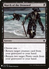 x1 March of the Drowned - Mystery Booster - NM - MTG
