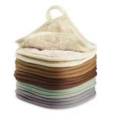 Makeup Remover Cloth, 15-Pack Soft Microfiber Face Towels for Washing Face, 5...