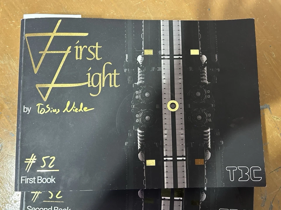 Lego First Light Dryden Voss Yacht Instruction Books Autographed And Numbered - Image 4 of 4