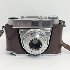 Kodak Retinette 1A 45 mm Camera w/ Hard Case. Untested