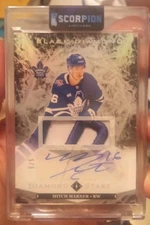 Mitch Marner 2024-25 Upper Deck Black Diamond Stars Patch AUTO /5