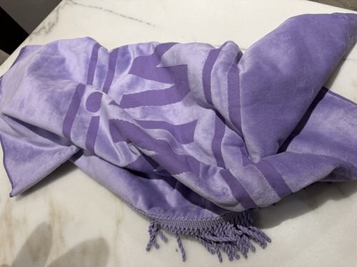 MIMCO Verano πππ New 100% Cotton X LARGE BEACH Towel In LILAC 95 X 175 CM - Picture 9 of 17