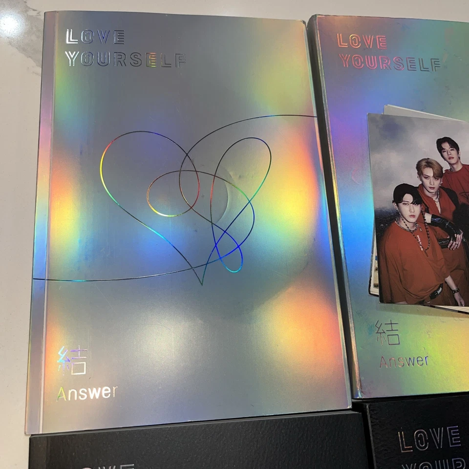 Love Yourself Answer F & Tear 0 by BTS Also 13 Post Cards K-Pop Korea Foto 3 de 4