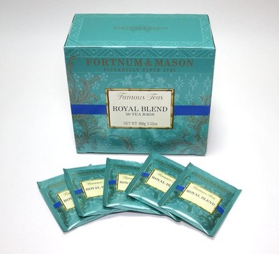Royal Blend 50 Count Tea Bags  Premium Quality Loose Leaf Tea Box