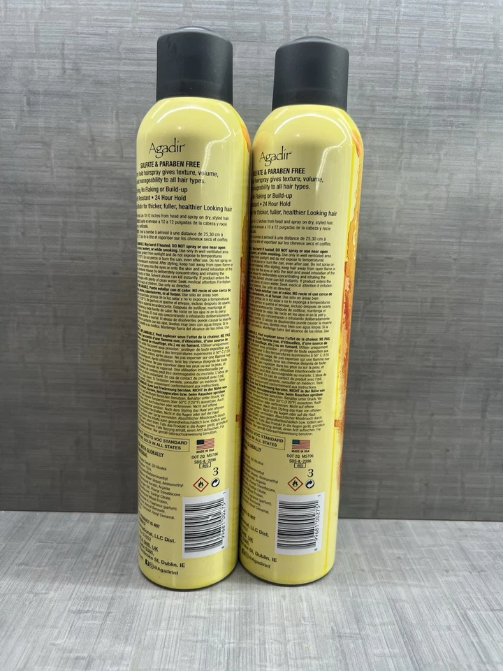 Agadir Argan Oil Hairspray Firm Hold Volumizing 10.5 oz (2 PACK) - Image 2 of 4