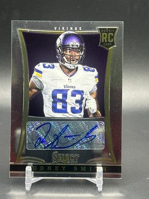 2013 Panini Select Football Rodney Smith Rookie Auto /499