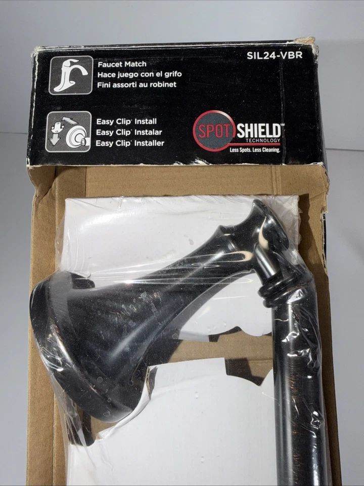 2 Silverton nuevos 24 pulgadas Toallero en bronce veneciano de Delta Foto 2 de 4