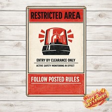 Video Surveillance Outdoor Security Notice Weatherproof Aluminum Sign 8x12