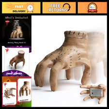 Creepy Crawling Hand Animatronic Doll - Sound-Activated Halloween Party Decor Pr