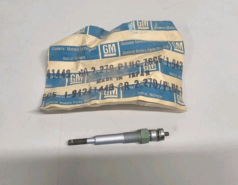 GENUINE GM ISUZU Glow Plug 94241449 DIESEL CHEVETTE 1984-86 S10 S15 1.8L 2.2L