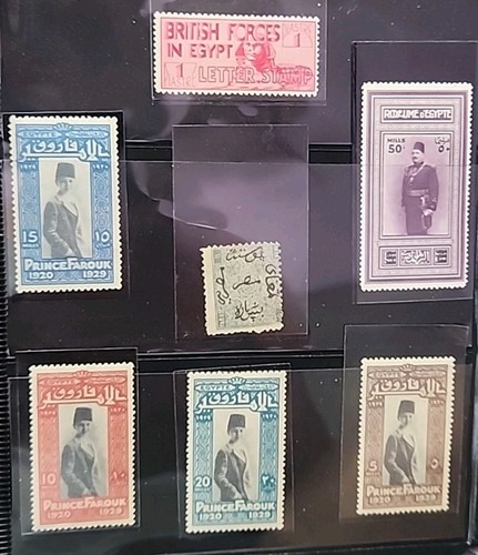 🇪🇬 EGYPT 1866-1969 Unused 119 STAMPS FROM 1st ISSUE MNH , MH OG WMK RARE - Picture 3 of 24