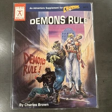 Hero Games Hero & Champions 4th Ed Demons Rule VG