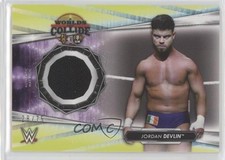 2021 Topps WWE Mat Relics NXT Worlds Collide Citrine 28/75 Jordan Devlin 0x2o