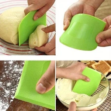 1pc Cake Spatula Dough Cutter Butter Scraper Baking Tool Set with Smooth Edges