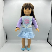 American Girl Doll Pleasant Company Truly Me GT13 JLY #13 Brown Eyes Hair Outift