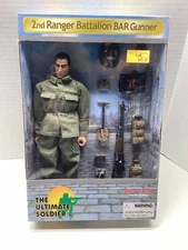 The Ultimate Soldier 2nd Ranger Battalion Bar Gunner Figure 21st Century Toys