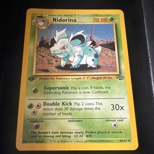 Nidorina [1st Edition] #40 Prices | Pokemon Jungle | Pokemon Cards