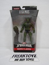 Marvel Legends Marvel Spider-Man Jackal Sandman BAF Series  Damaged Box