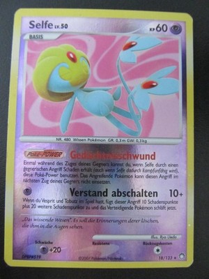 D&P, Mysterious Treasures, 18/123, Selfe, rare, holo, deutsche Karte #MB718#