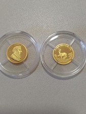 Krugerrand-Złoto tłoczenie z certyfikatem autentyczności, złoto, polerowany talerz