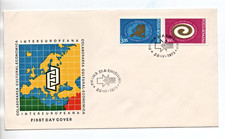 FDC Romania, Romania, 1973 Intereuropa, Mi 3120-3121 Complete Set